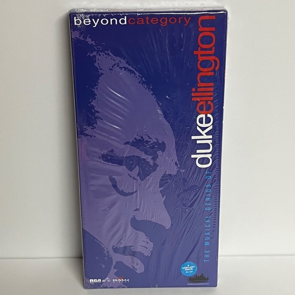 Vintage 1994 Duke Ellington Beyond Category Long Box 2 CD Cassette Set New Music - Picture 1 of 9
